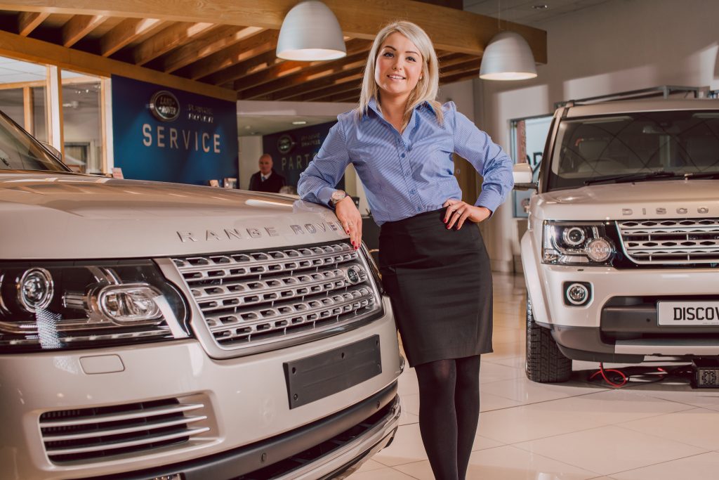 Automotive showroom uniform for Land Rover – Car Dealership Uniform for